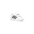 Sneakers primi passi bianche con strisce a contrasto adidas Grand Court, Brand, SKU s334000085, Immagine 0